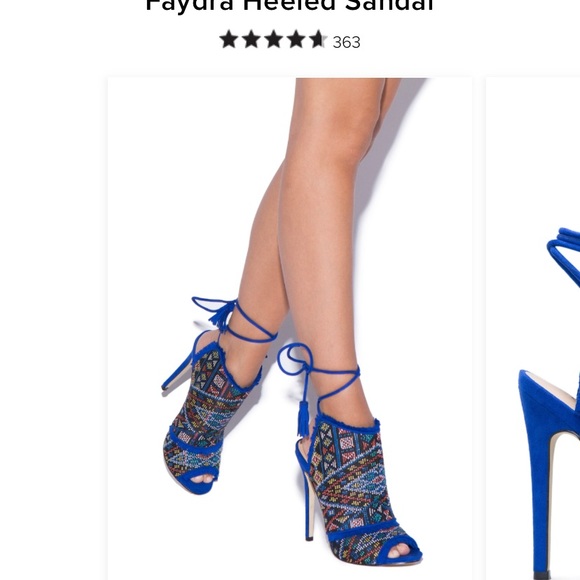 Faydra Heeled Sandal Shoe Dazzle SZ 6 - Picture 1 of 8